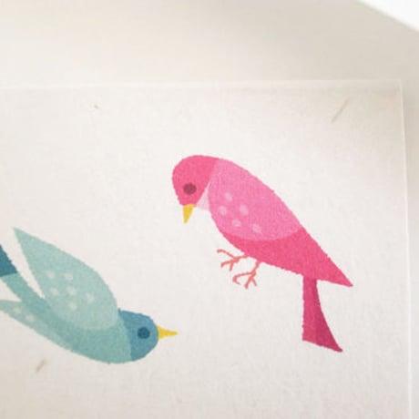 Gold Stamping Animal Greeting Card
