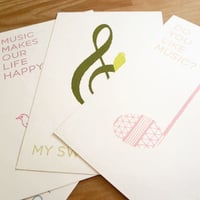 Music Bird Postcard