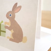 Gold Stamping Animal Greeting Card