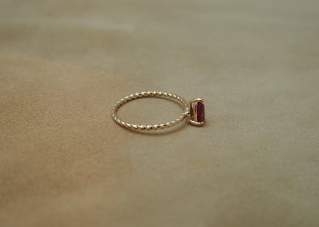 Ruby Petit Ring (p/s)
