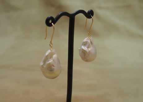 F.W.Pearl "Baroque" Earrings