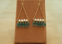 Apatite "Chandelier" Earrings