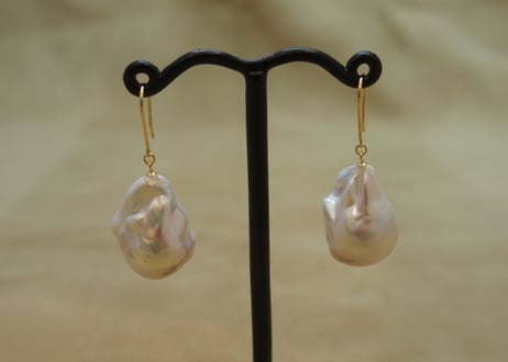 F.W.Pearl "Baroque" Earrings