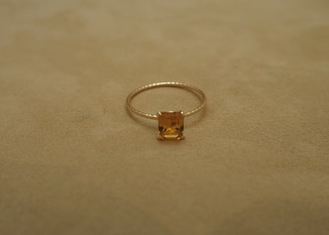 Citrine Petit Ring (s/q)