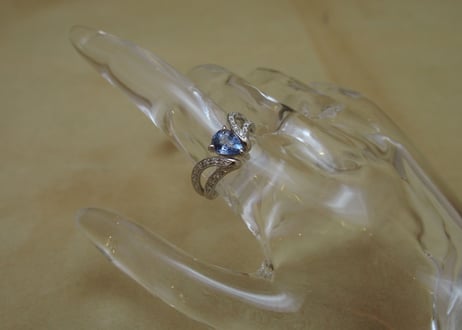 Ice Blue Sapphire Tiara Ring(p/s)