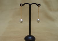 Natural Blue AKOYA Pearl Design Earrings
