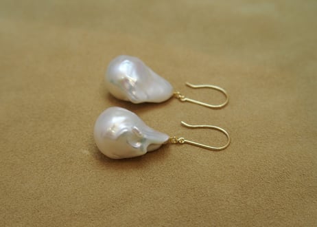 F.W.Pearl "Baroque" Earrings