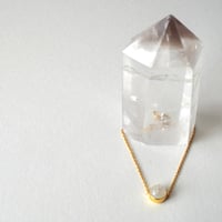 【UB014】Rainbow Moonstone Bracelet A 14KGF（レインボームーンストーン ブレスレット A）