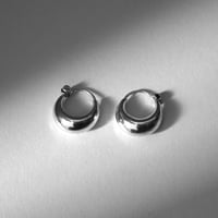 【UE110】Silver925 Hoop Earring（シルバー925 フープピアス）
