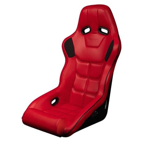 １脚【Braum Racing  フルバケ Falkon X  レッドレザー】