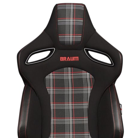２脚【Braum Racing Orue-S ブラック&レッドチェック】