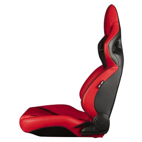 ２脚【Braum Racing Orue レッド＆ブラックステッチ】