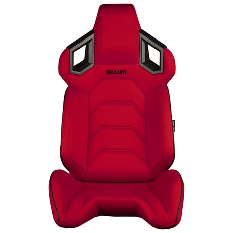 ２脚【Braum Racing Alpha-X レッドクロス＆ブラックステッチ】