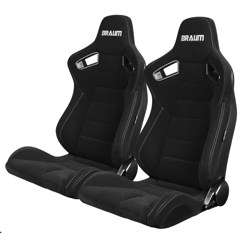 Braum racing セミバケットシートハーネス付きブラウムレーシング