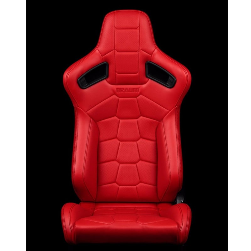 2脚【Braum Racing セミバケットシート KOMODO レッド】 | Works