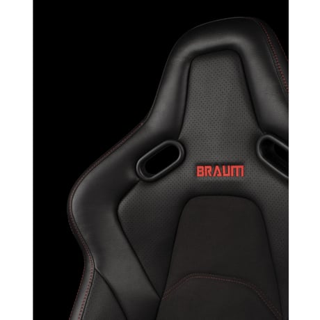 １脚【Braum Racing  フルバケ Falkon S レッドステッチ】