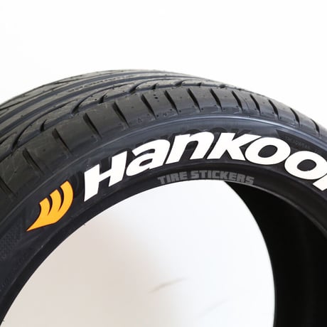 【Hankook タイヤステッカー 4枚セット ラバータイプ】
