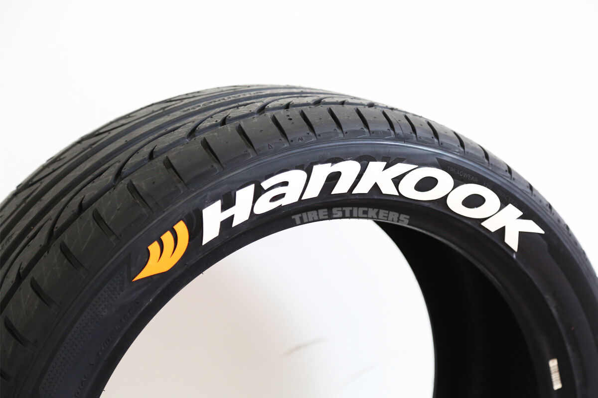 Hankook タイヤステッカー 4枚セット ラバータイプ】 | Works