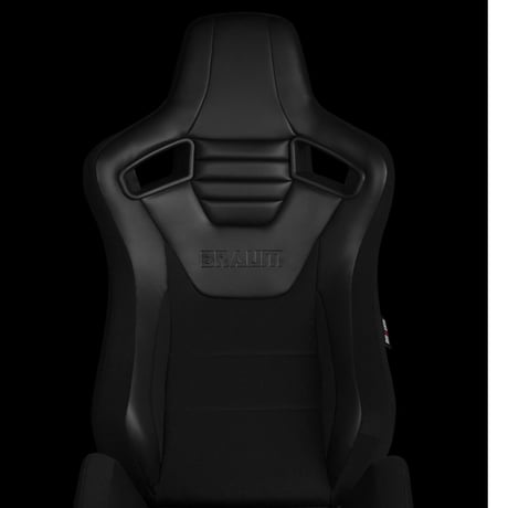 ２脚【Braum Racing Elite-S セミバケ ブラック】