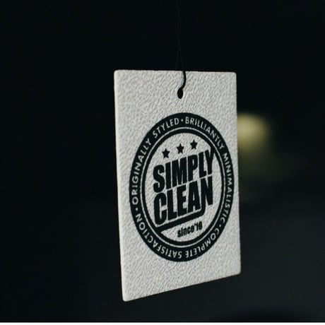 【Simply Clean エアフレッシュナー 丸ロゴ】