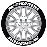 【SPEEDHUNTERS タイヤステッカー カタカナ 4枚セット】