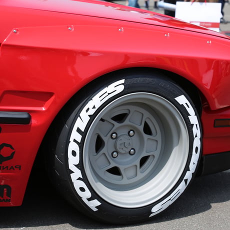 【Toyo Tires PROXES 太文字 タイヤステッカー ラバータイプ(Permanent)】