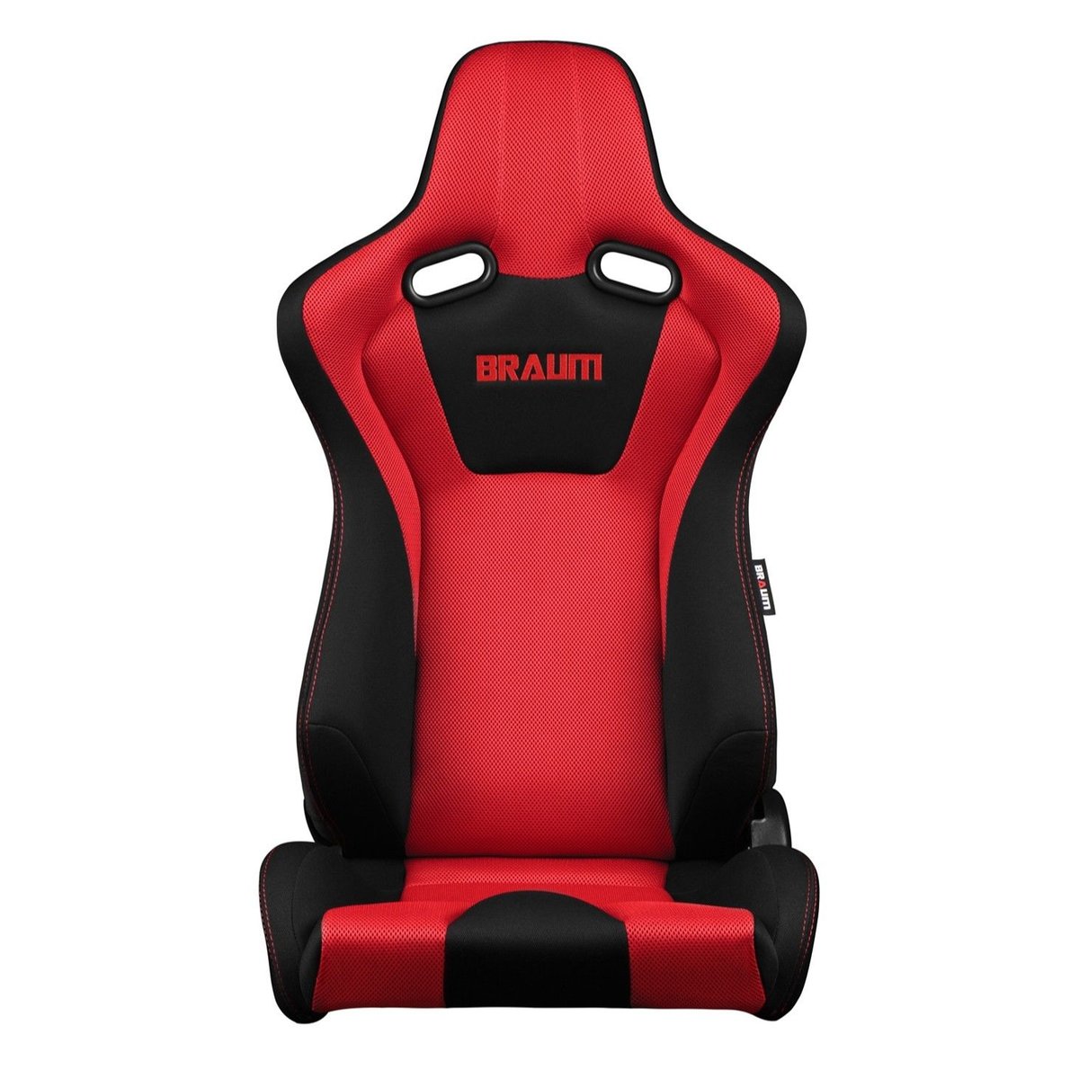 Braum racing セミバケットシート　ハーネス付き　ブラウムレーシング 2脚【Braum Racing セミバケットシート Elite-R ブラックレザー
