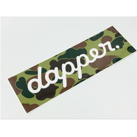 正規品【dapper. バンパーステッカー】