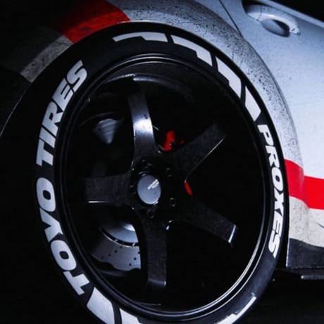 【Toyo Tires  PROXES タイヤステッカー Frost Edition ラバータイプ(Permanent)】