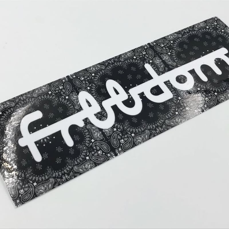 正規品【freedom.tw バンパーステッカー 各色】 | Works VERY Osaka