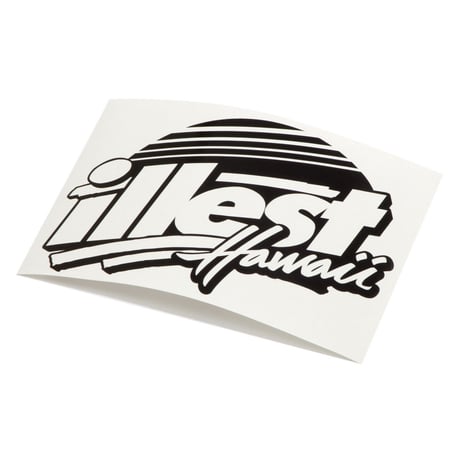 【illest Hawaii 切り抜きステッカー】
