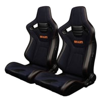 Braum racing セミバケットシート　ハーネス付き　ブラウムレーシング Braum racing セミバケットシート ハーネス付き ブラウム