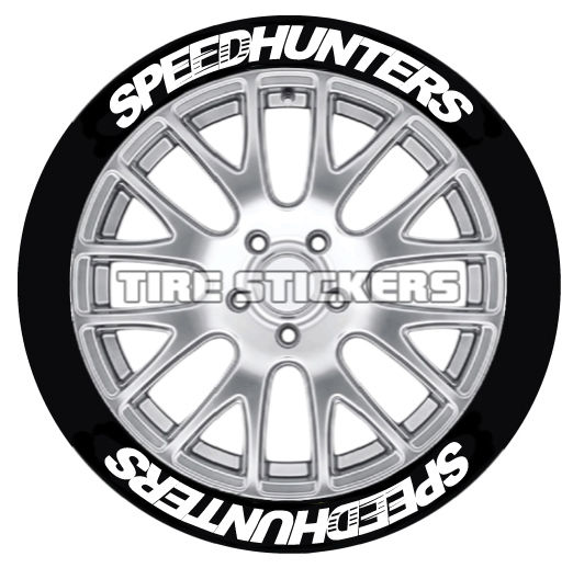 SPEEDHUNTERS タイヤステッカー 4枚セット】 | Works VERY Osaka