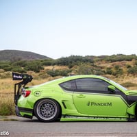 【Battle Aero GTウイングキット スワンネック 86&BRZ】FRP製/170cm