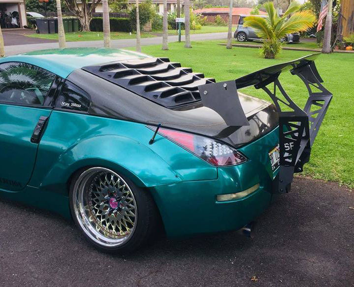 Z33 350Z リアウインドウルーバー】 | Works VERY Osaka