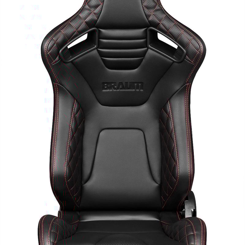 2脚【Braum Racing セミバケットシート Elite-X ダイヤモンド