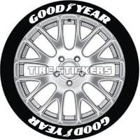 【Good Year タイヤステッカー 4枚セット】