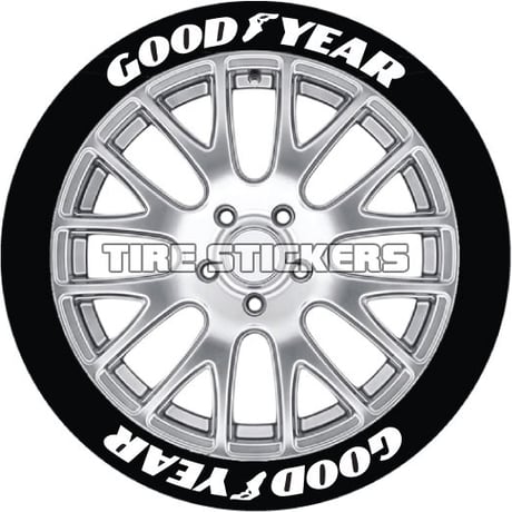 【Good Year タイヤステッカー 4枚セット】