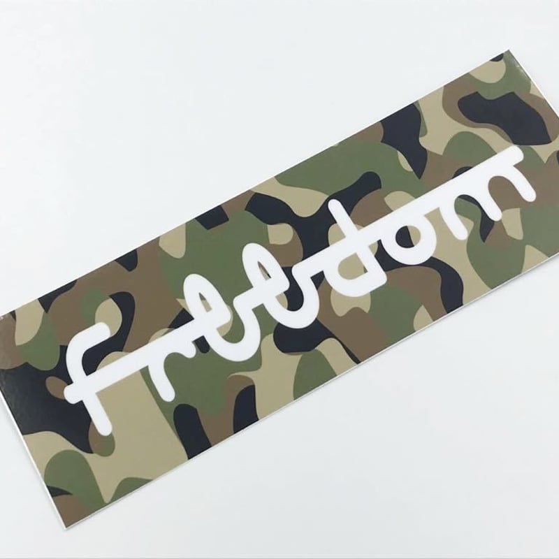 正規品【freedom.tw バンパーステッカー 各色】 | Works VERY Osaka