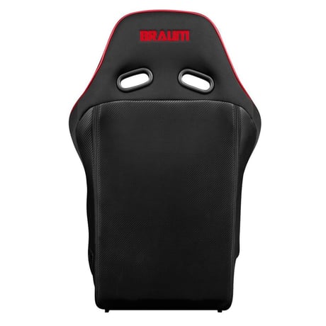 １脚【Braum Racing  フルバケ Falkon X  ブラック＆レッド】