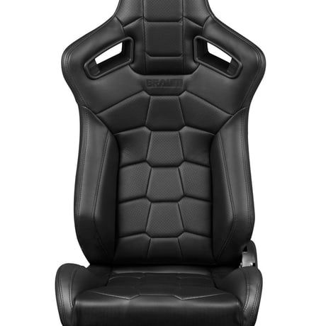 ２脚【Braum Racing  セミバケットシート KOMODO ブラック】