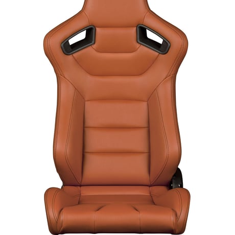 ２脚【Braum Racing  セミバケットシート キャメル】