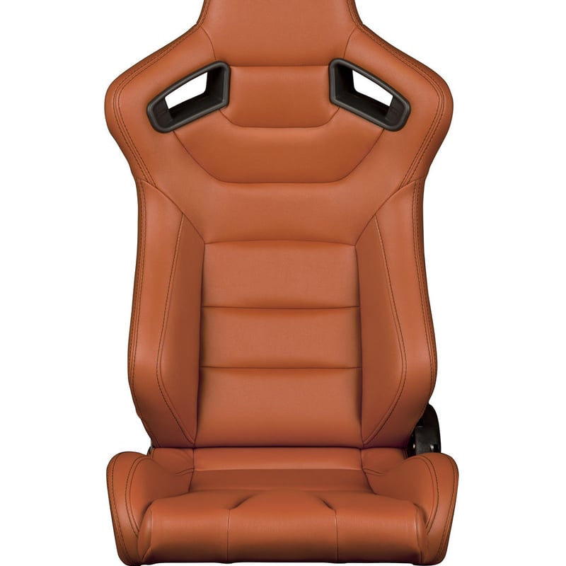 2脚【Braum Racing セミバケットシート キャメル】 | Works