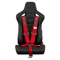 5点式【Braum Racing ハーネス 赤】