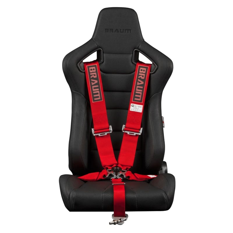 5点式【Braum Racing ハーネス 赤】 | Works VERY Osaka