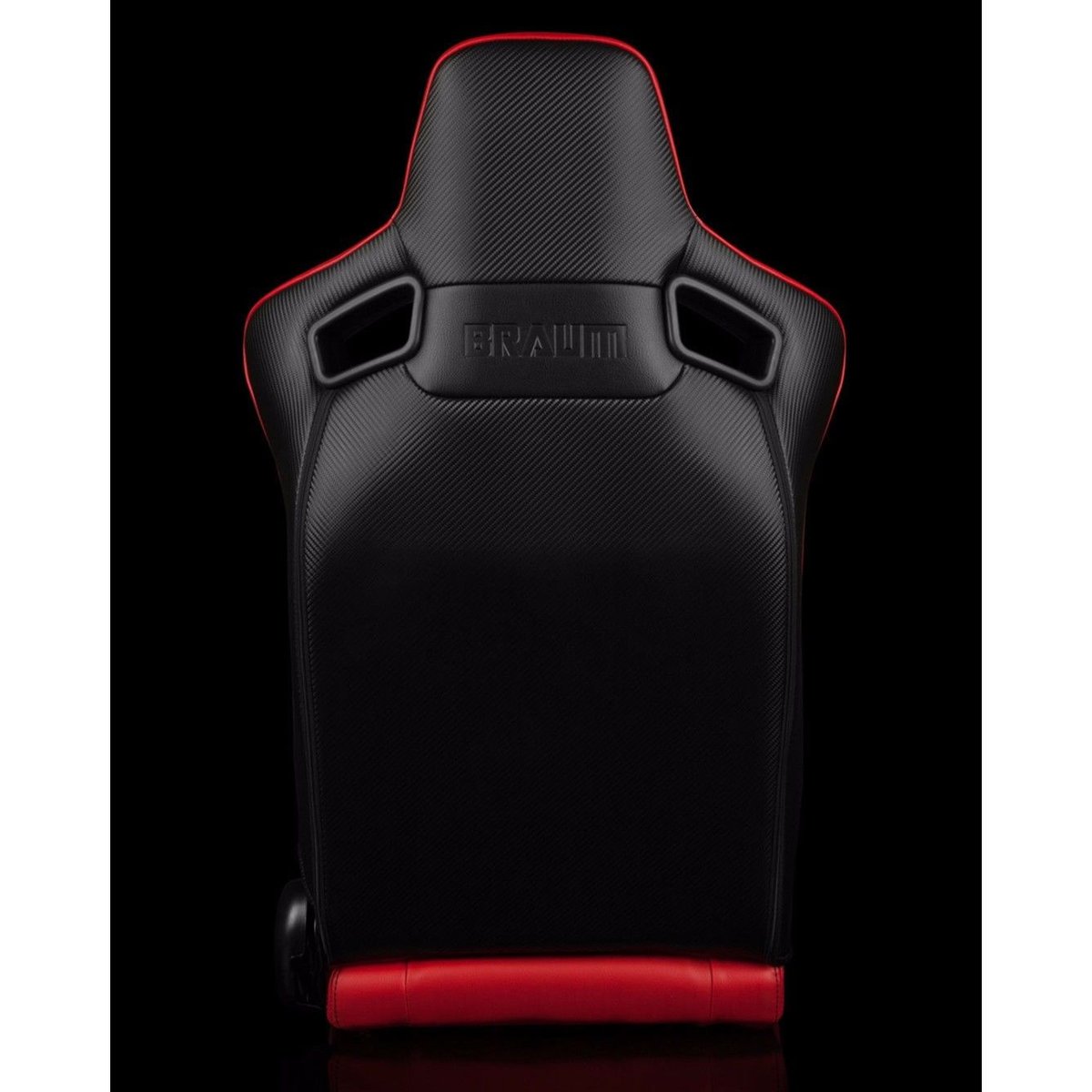 Braum Racing セミバケットシート KOMODO レッド　左右2脚セット 2脚【Braum Racing セミバケットシート Elite-R ブラック＆レッド】 |