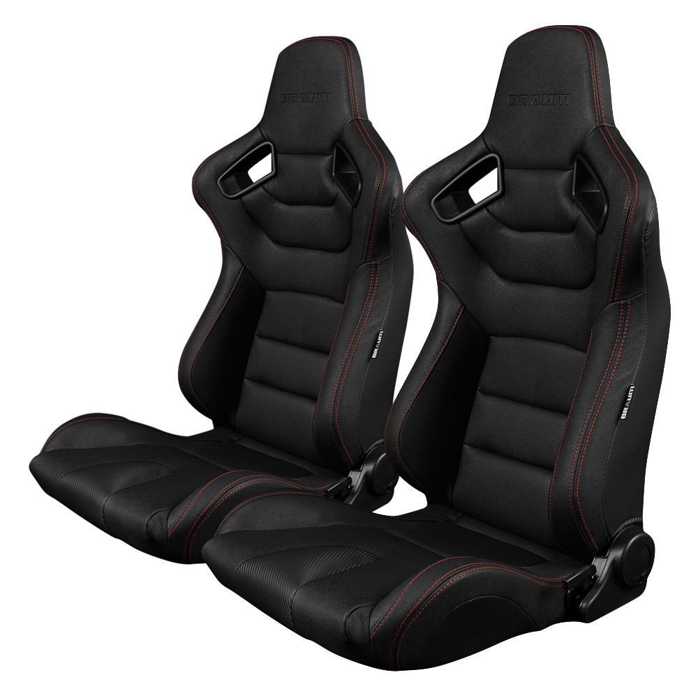 【※取引中】BRAUM レーシング セミバケットシート キャメル  2脚セット 2脚【Braum Racing セミバケットシート キャメル】 | Works VERY O