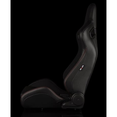 ２脚【Braum Racing Elite-S セミバケ Plaid ブラック×レッド】