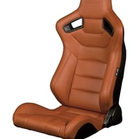 ２脚【Braum Racing  セミバケットシート キャメル】