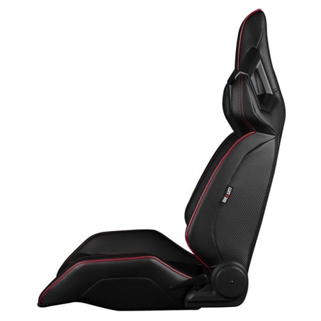 ２脚【Braum Racing Alpha-X セミバケ ブラック＆レッド】